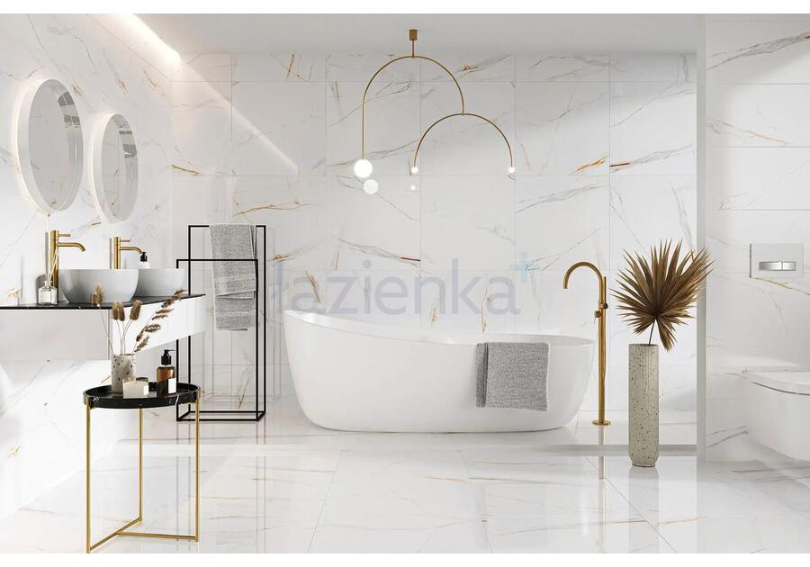 Zdjęcie: gres lumina gold satin rectified 59,8x59,8 cersanit