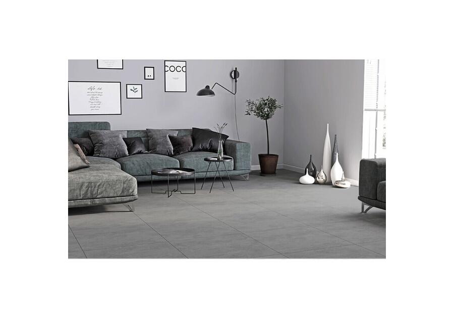 Zdjęcie: Gres szkliwiony  Grey mat 59,8x59,8 #512 gat. I Cersanit