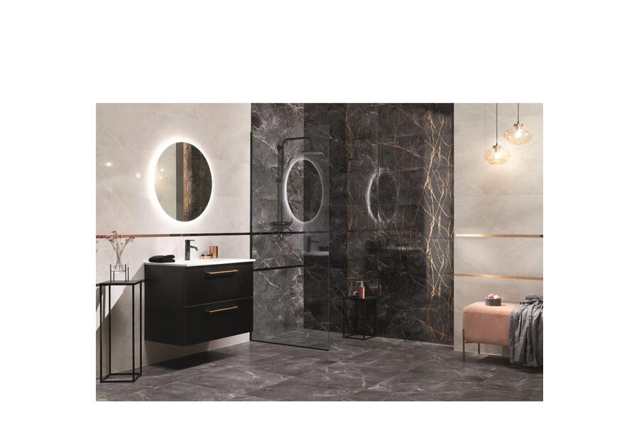 Zdjęcie: gres margaret graphite mat rectified 59,8x59,8 arte